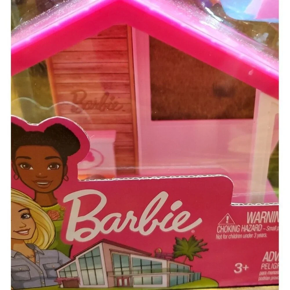 NEW Mattel Barbie Estate Furniture DREAM HOUSE DOG SET Food, Dishes, Bed, Bath++